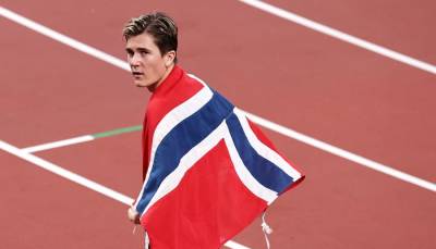 Норвежец Ингебригтсен стал олимпийским чемпионом в беге на 1500 метров