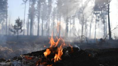 Локализован пожар в якутском селе Бясь-Кюель