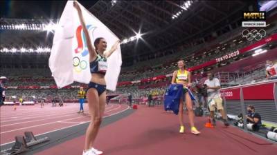 «Наша Маша!»: россиянка Ласицкене выиграла олимпийское прыжковое «золото»