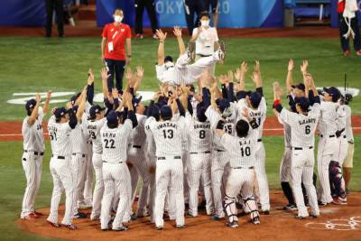 Япония впервые в истории стала олимпийским чемпионом по бейсболу
