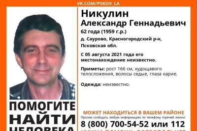 Пропавшего жителя Красногородского района разыскивают родственники