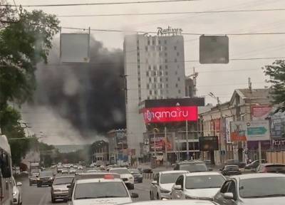 В Ростове 7 августа загорелся дом обманутых дольщиков на улице Нагибина