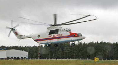 Вертолет Ми-26 авиации МЧС Беларуси прибыл в Турцию для тушения лесных пожаров