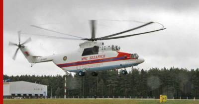 Самый большой вертолет в мире Ми-26 отправили тушить пожары в Турции: видео