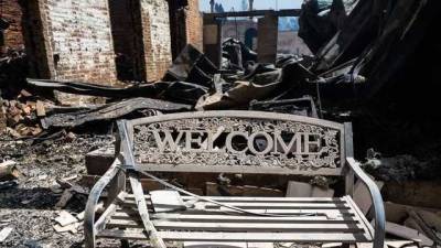 Настоящий апокалипсис: в США полностью выгорел город Гринвилл