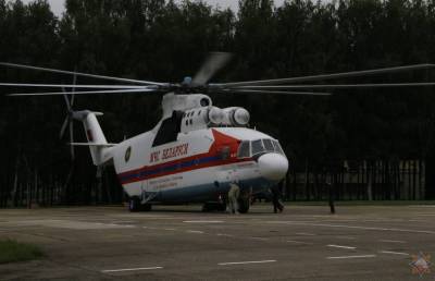 Белорусский вертолет Ми-26 будет помогать тушить пожары в Турции