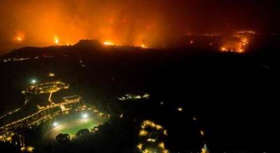 Пожары в Греции: какие регионы страны завтра может охватить огонь