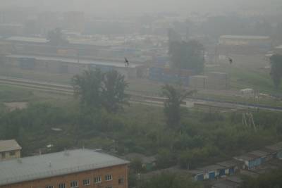 Дым от лесных пожаров окутал 45 районов Красноярского края