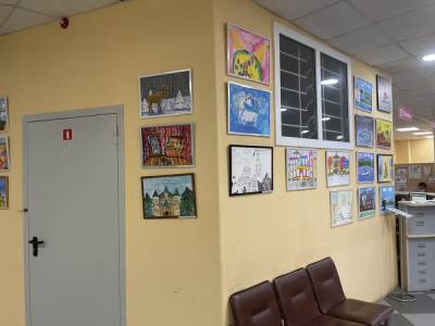 Выставка рисунков онкобольных детей открылась в Нижнем Новгороде