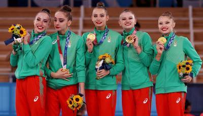 Болгария выиграла командное золото Олимпиады в художественной гимнастике