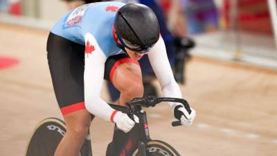 Канадка Митчелл завоевала золото ОИ в велоспорте на треке в спринте