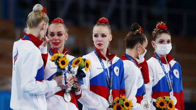 Второе серебро: как Россия вслед индивидуальным проиграла групповое многоборье на Олимпиаде в Токио