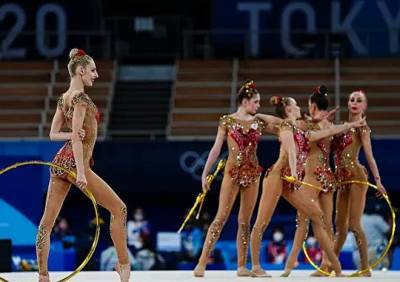 Сборная России по художественной гимнастике завоевала «серебро» на Олимпиаде