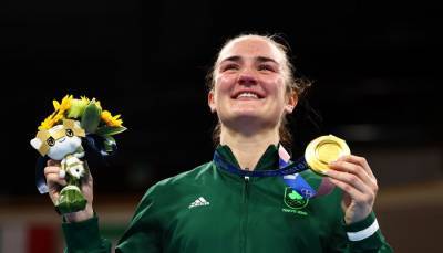 Келли Харрингтон из Ирландии выиграла женский олимпийский турнир по боксу в легком весе
