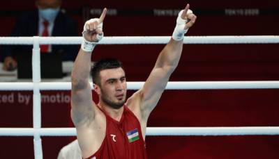 Джалолов из Узбекистана выиграл золото Олимпиады по боксу в категории свыше 91 кг
