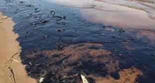 Разлив нефти произошел под Новороссийском