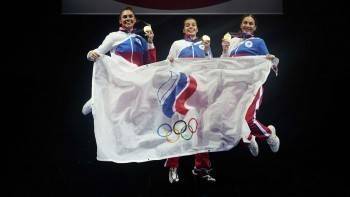 Спасибо российским олимпийцам за третье место в медальном зачете