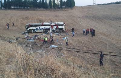 ДТП с автобусом в Турции: погибли 14 человек