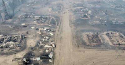 Жители села в Якутии, где из-за лесного пожара сгорело более 30 домов, получат компенсации