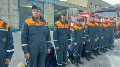 Пензенские спасатели отправились на тушение крупного пожара в Мордовию