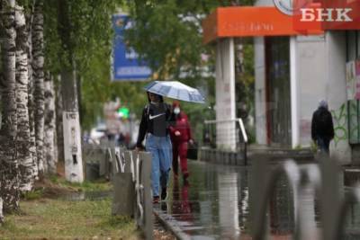 В Коми вернется прохладная погода с дождями