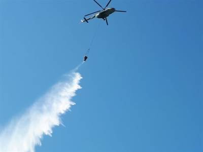 Авиацию Росгвардии привлекли для тушения лесных пожаров в Нижегородской области и Мордовии