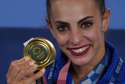 Гимнастка Линой Ашрам отреагировала на протесты России из-за судейства на Олимпиаде