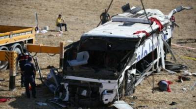 В Турции возросло число жертв ДТП с автобусом