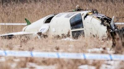В Латвии разбился частный самолет