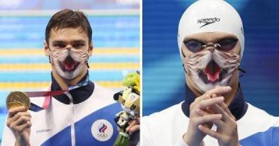 Российскому пловцу не дали надеть на награждение маску с котиками