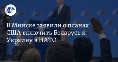 В Минске заявили о планах США включить Беларусь и Украину в НАТО