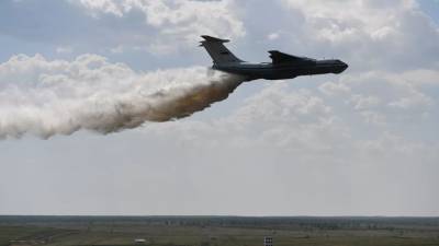 Самолёт Ил-76 Минобороны подключится к тушению пожаров в Оренбургской области