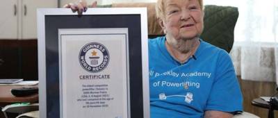 Американка попала в Книгу рекордов Гиннесса как самый старший пауэрлифтер в мире. Сегодня ей исполнилось 100