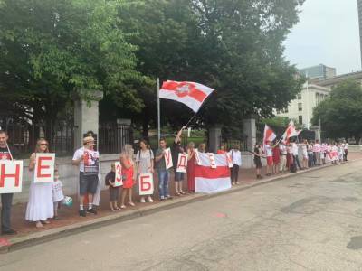 Фотофакт. В Бостоне прошла акция солидарности с белорусским народом - naviny.by - США - Белоруссия - Бостон
