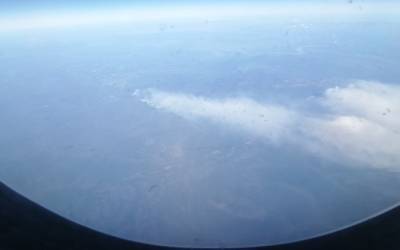 Дымка от лесных пожаров в Якутии достигла Хакасии