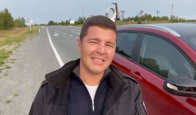 Губернатор Артюхов начал большую поездку по Ямалу за рулем автомобиля