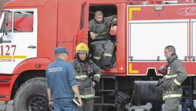 Мужчина погиб при пожаре в центре Петербурга