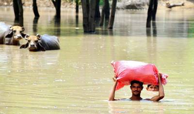 На севере Индии затопило более 350 деревень - tvc.ru - India - штат Уттар-Прадеш