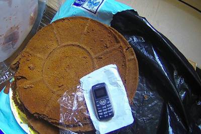 В Тульской области в колонию пытались передать коржи торта с запрещенной начинкой