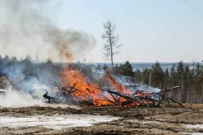 «Все горит»: 30 домов сгорели в якутском селе