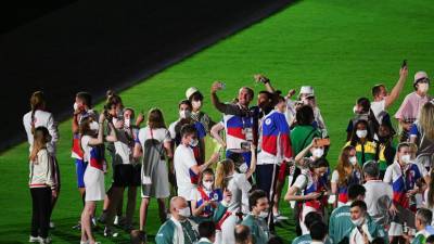 Рейс с российскими олимпийцами вылетел из Токио в Москву