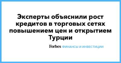 Эксперты объяснили рост кредитов в торговых сетях повышением цен и открытием Турции