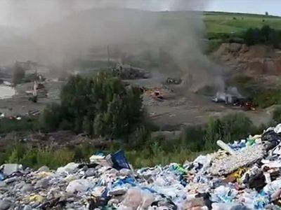 Жители Алтая жалуются на открытое сжигание отходов коронавирусных госпиталей