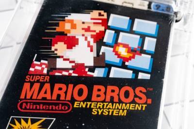 Самая дорогая видеоигра в истории: Нераспечатанную копию Super Mario Bros. продали за $2 млн