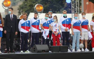 В Москве готовятся встретить "золотой" рейс с олимпийскими спортсменами