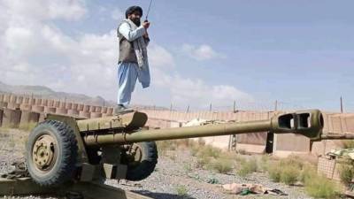 Видео: талибы применили артиллерию и беспилотники для обстрелов Кундуза