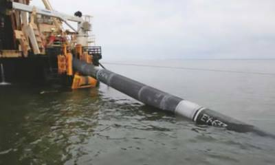 В России назвали сроки завершения строительства газопровода "Северный поток-2"