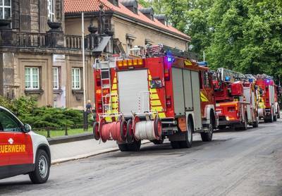 Германия отправляет пожарных в Грецию