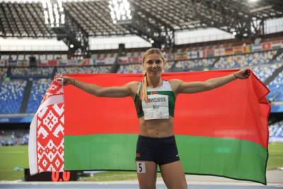 Тимановская решила выставить на аукцион серебряную медаль Европейских игр