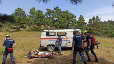 Каждый день происшествие: МЧС рассказали о пострадавших в горах Крыма